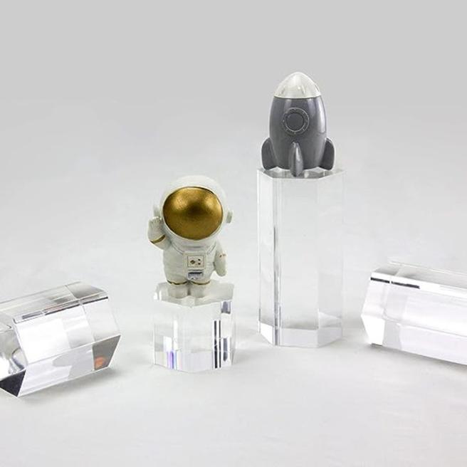 Acrylic Square Display Block